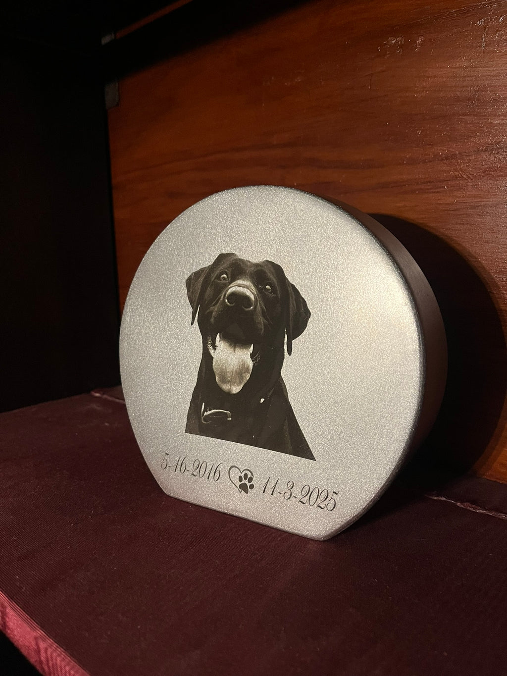Round Pet Urn