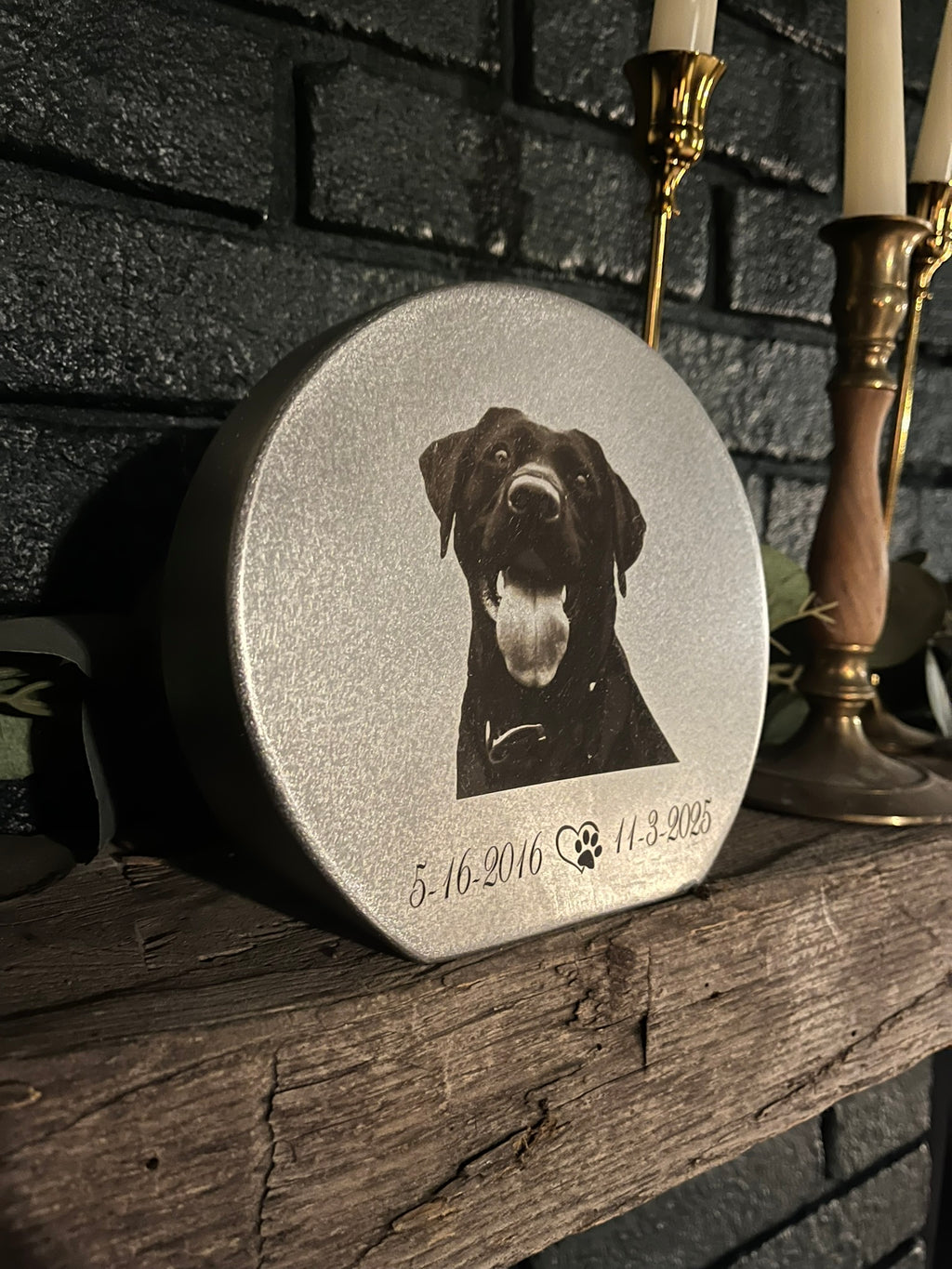 Round Pet Urn