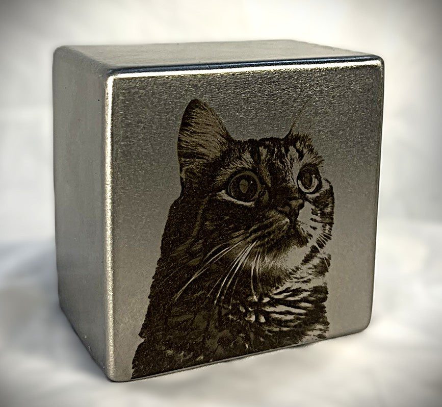 Small Cube Urn