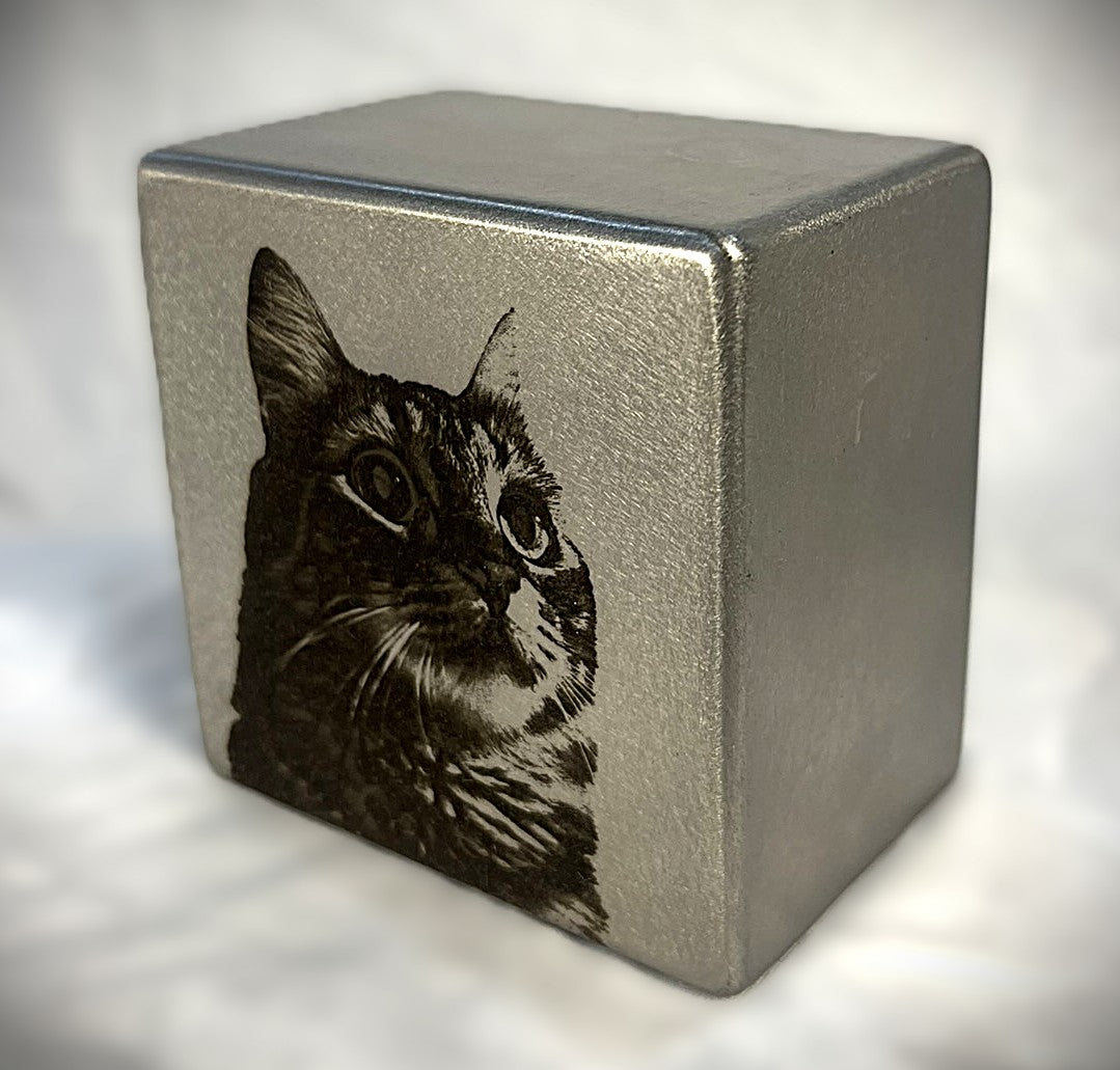 Small Cube Urn